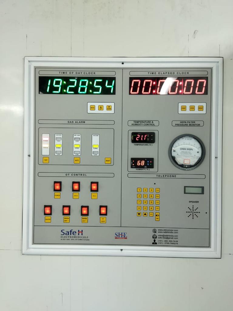Surgeons Control Panel for Modular Operation Theatre